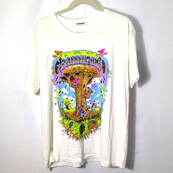 Daydreamer LA Grateful Dead Autumn Bears Merch Tee Size S - Picture 4 of 10